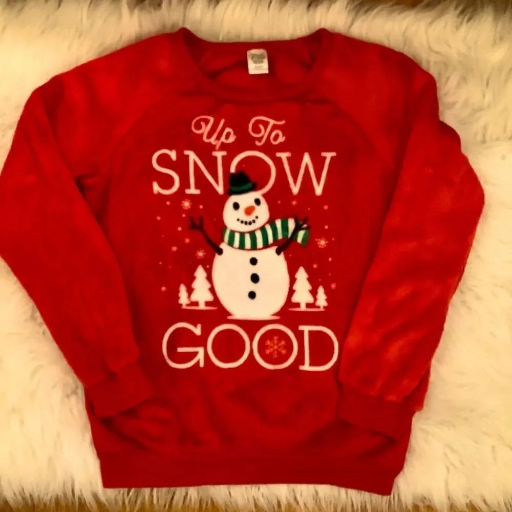 Cold Crush girls XL 14/16 red soft sweatshirt